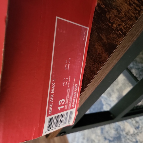 Nike Airmax 1 "Cool Grey" - Picture 5 of 5